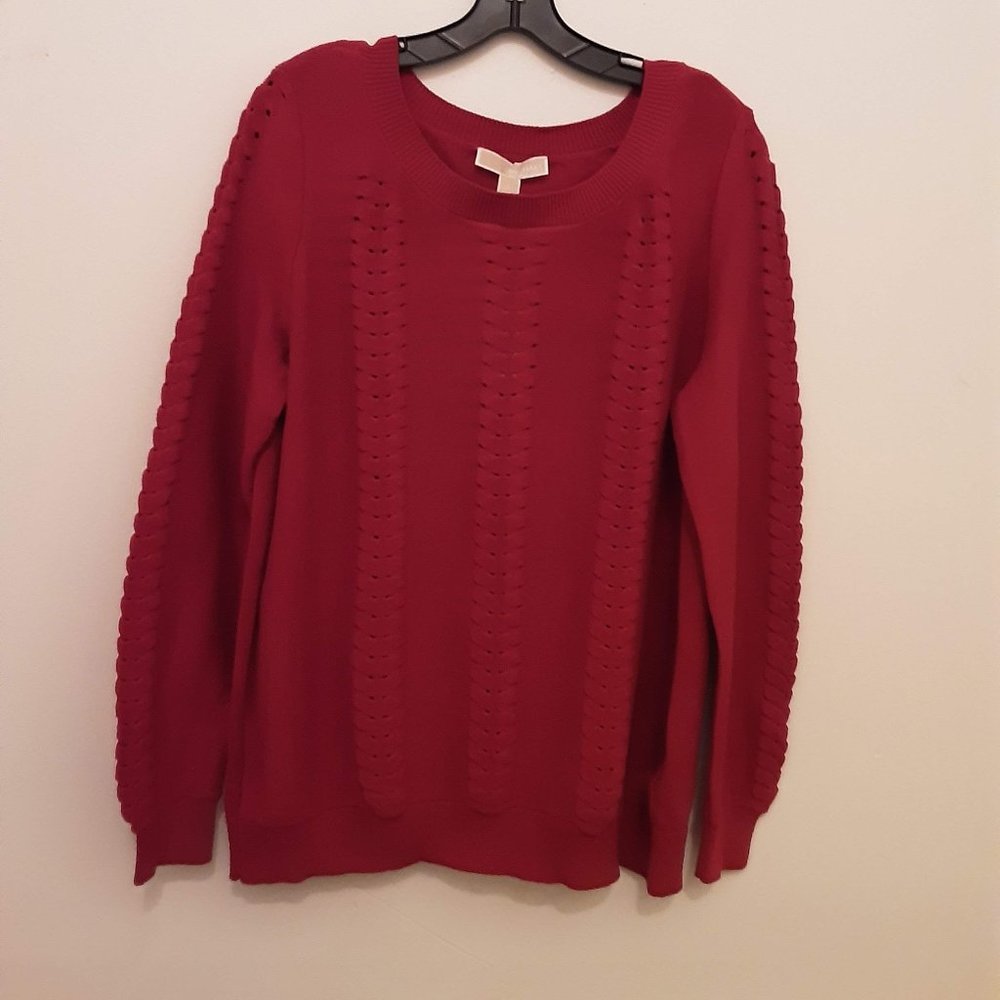 Red Currant Pull over sweater